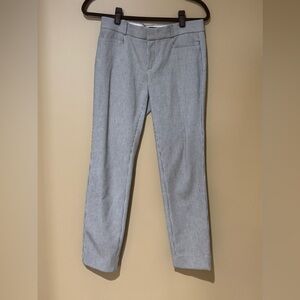 Banana Republic Blue & White Seersucker Sloan Pants